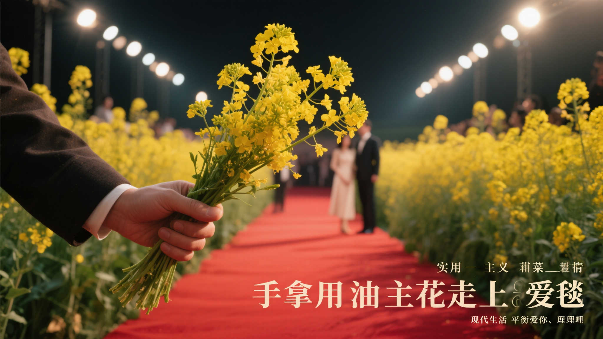 前言：一个浪漫与现实并存的奇妙刻画
油菜花，素朴