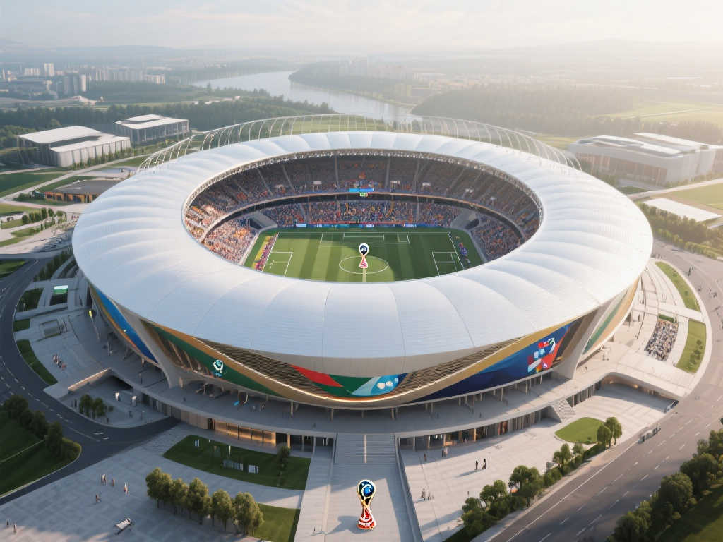 世界杯决赛场馆全面竣工，迎接全球盛会